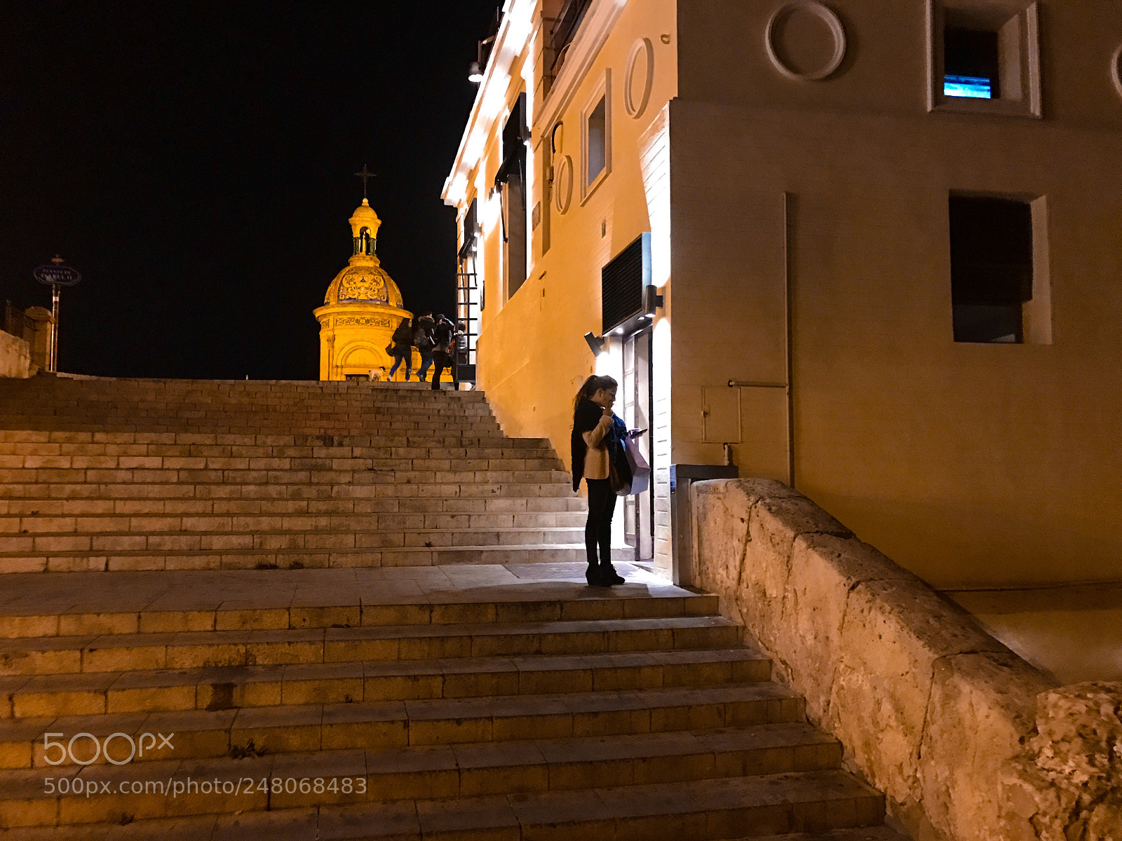 Apple iPhone 7 Plus sample photo. Triana seville by night photography