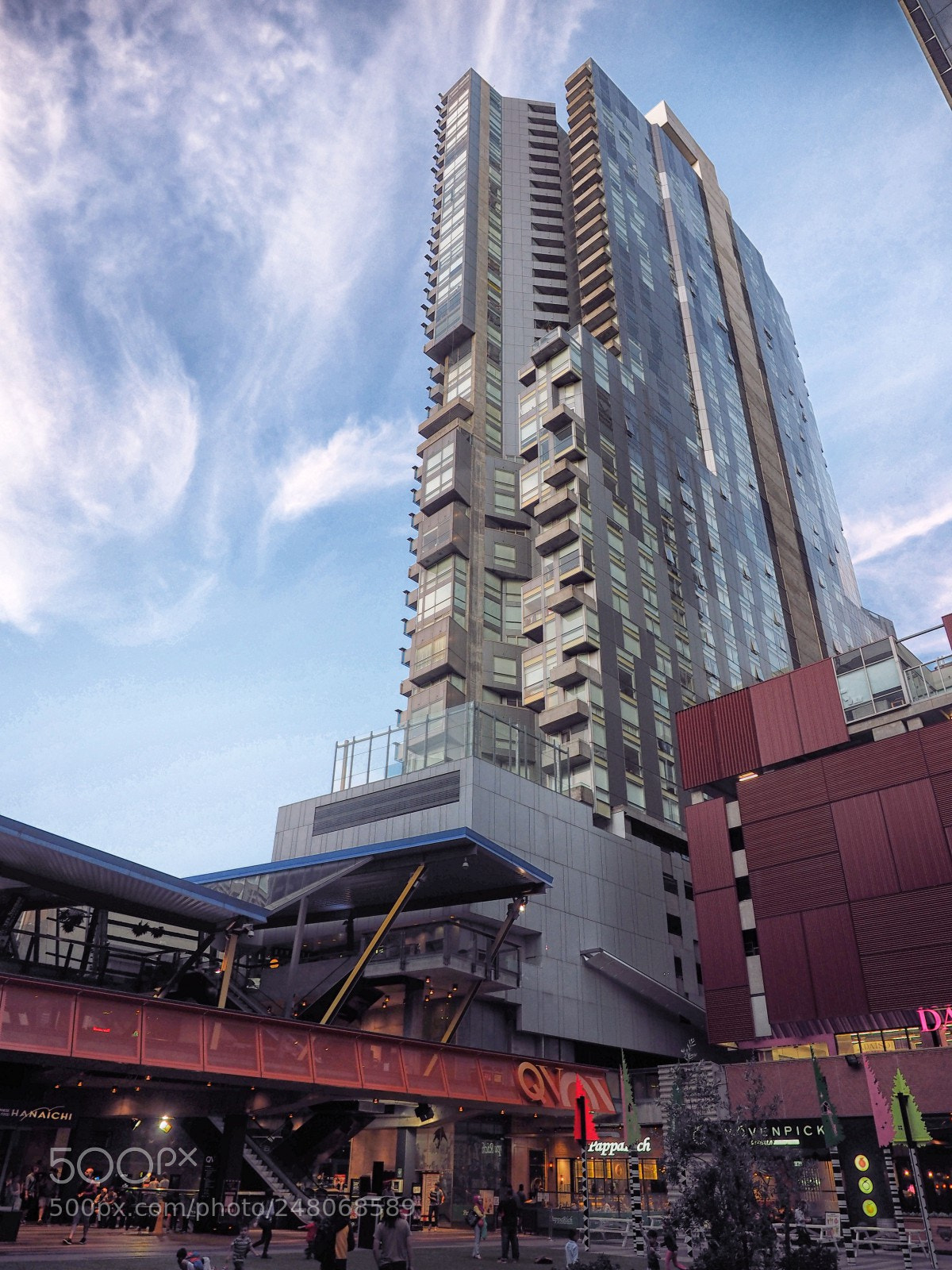 Olympus OM-D E-M1 sample photo. Buildings of melbourne, vic photography