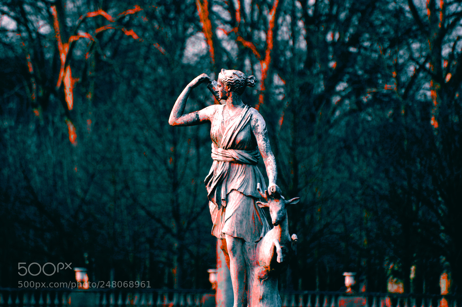 Nikon D5200 sample photo. Jardin du luxembourg, diane photography
