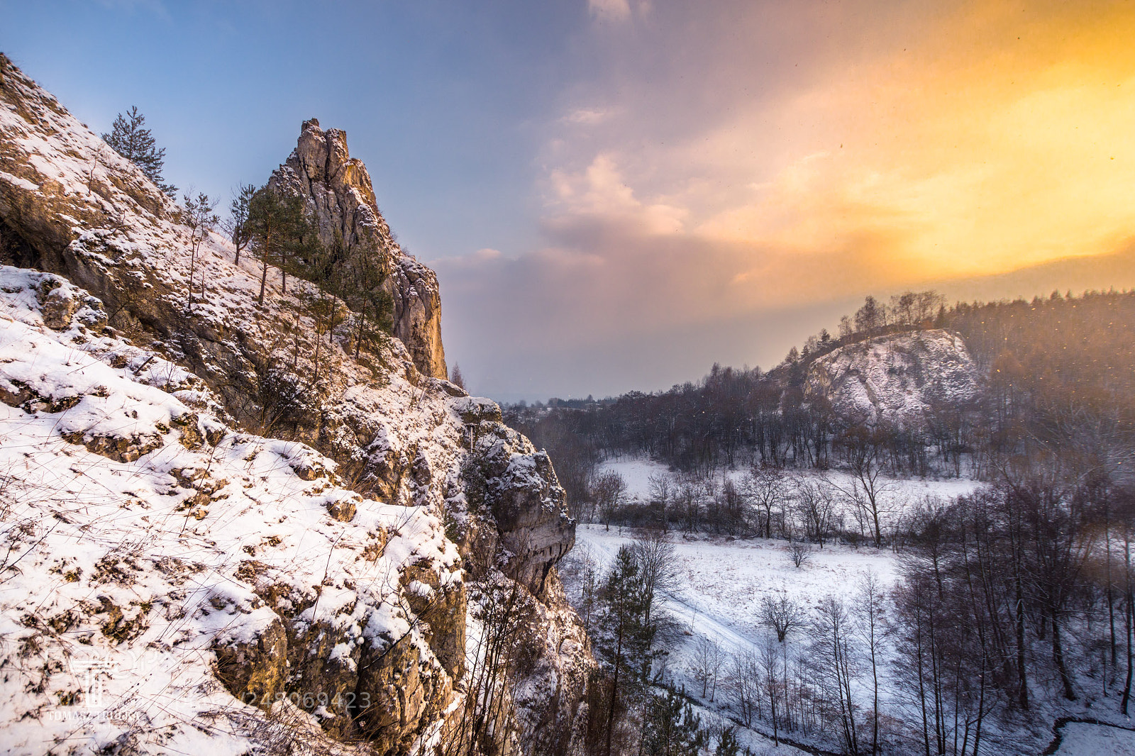 Nikon D7200 sample photo. Frozen valley photography