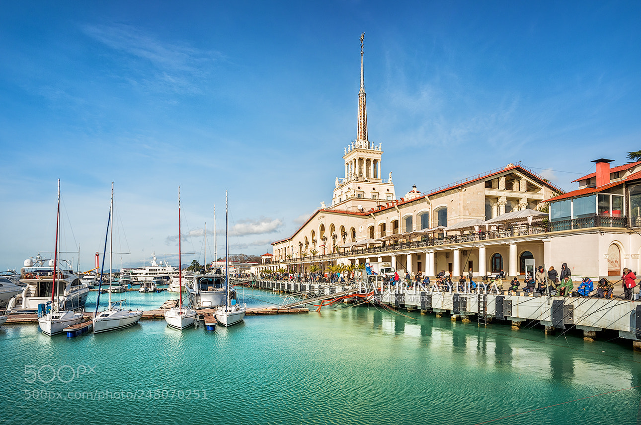 Nikon D800 sample photo. Marine station on the photography