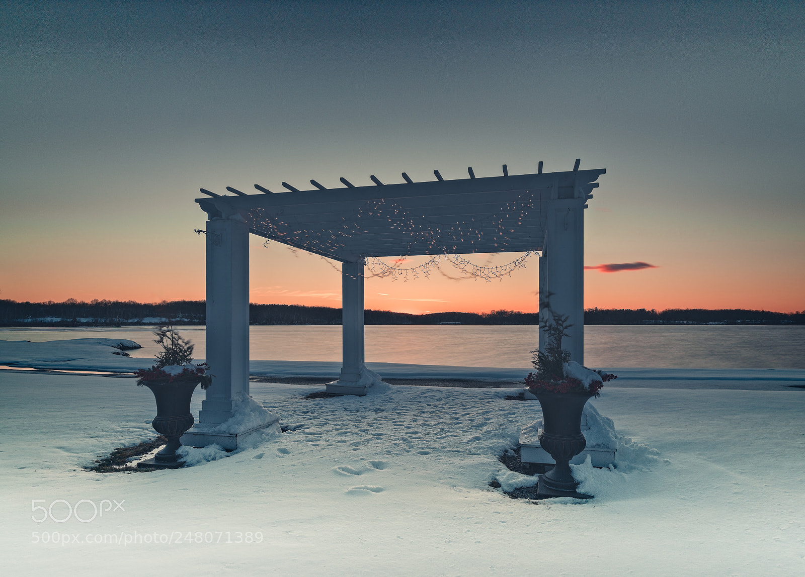 Sony a7R II sample photo. Sunset on lake walden photography