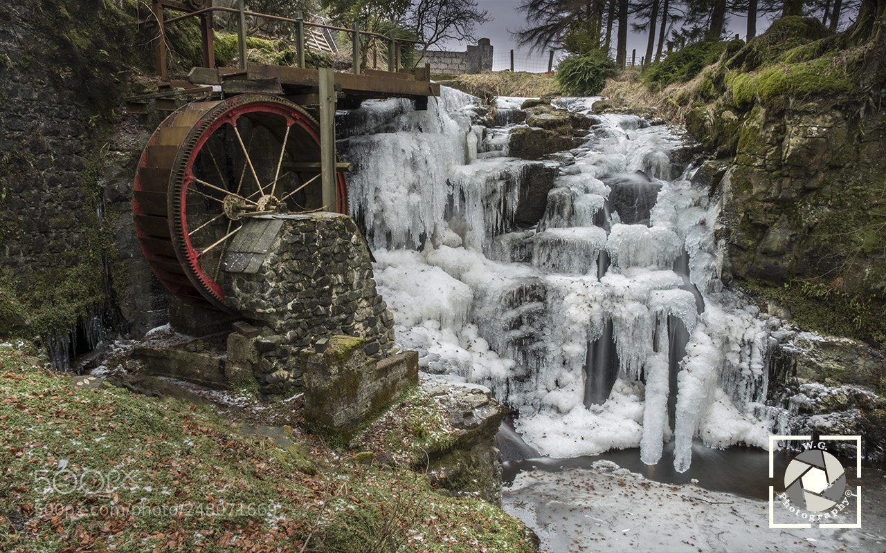 Fujifilm X-T2 sample photo. "frozen waterfall" photography