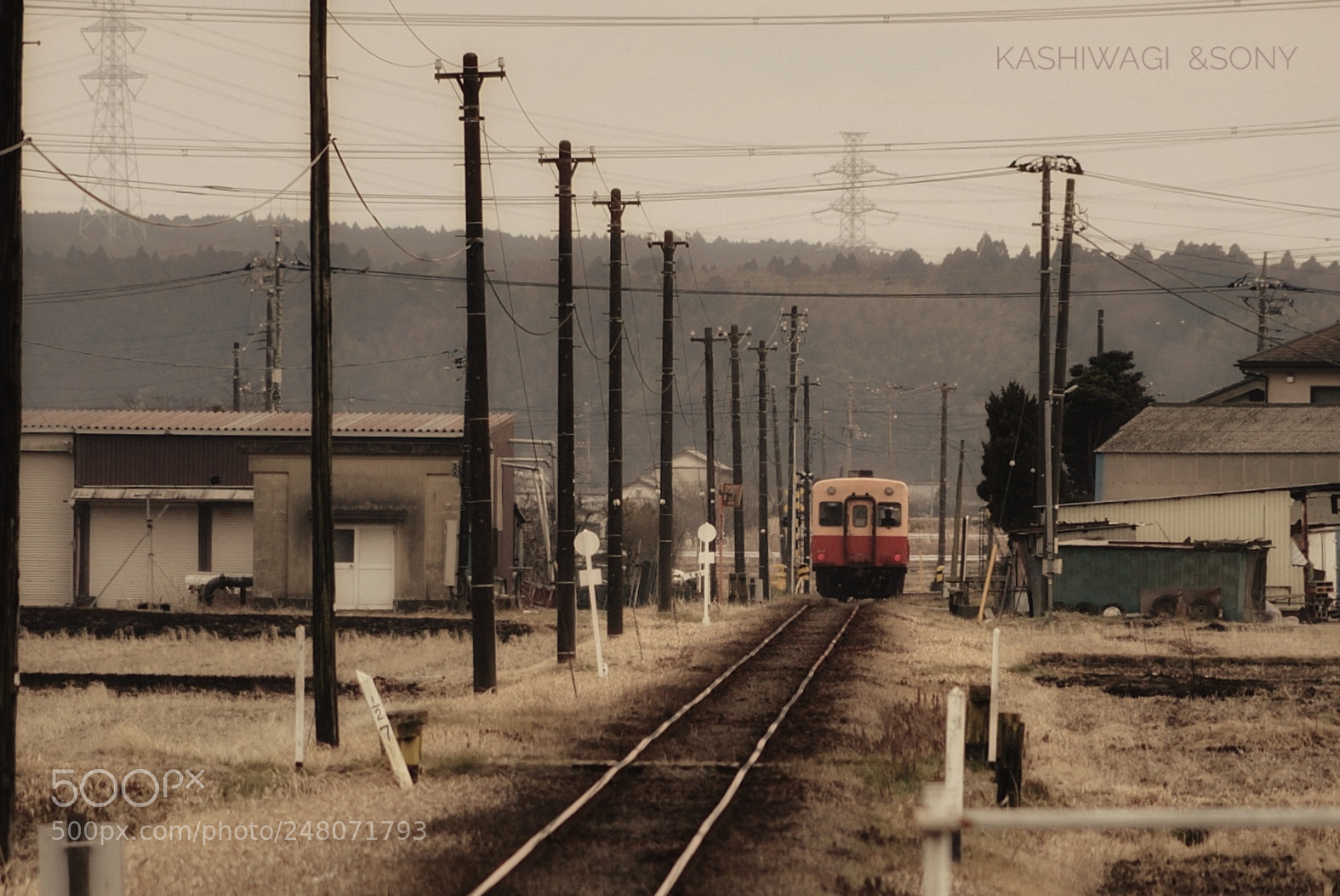 Sony a7 II sample photo. Train going by the photography
