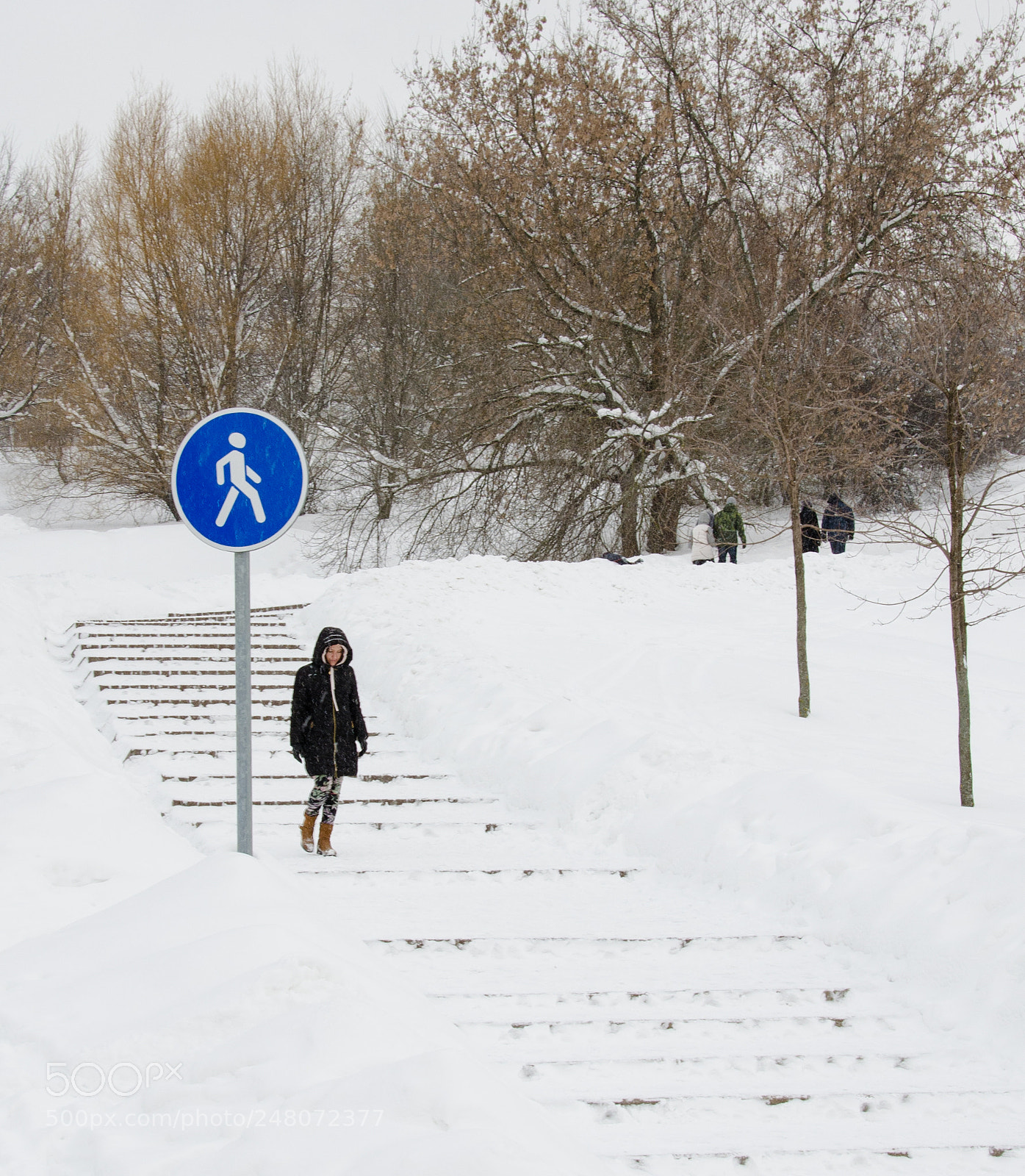 Nikon D5100 sample photo. Purely pedestrian stairs photography