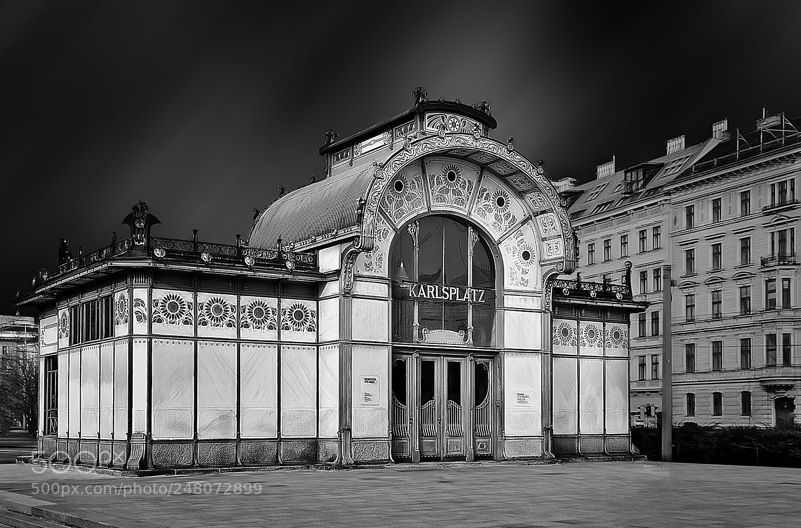 Nikon D90 sample photo. Otto wagner architektur photography