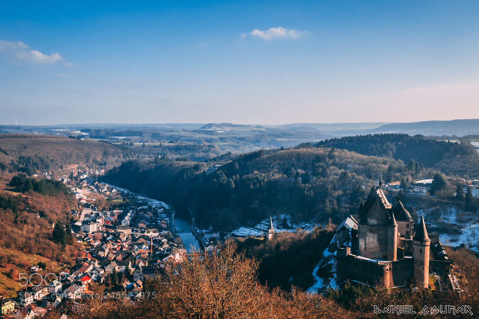 Canon EOS 80D sample photo. Vianden castle photography