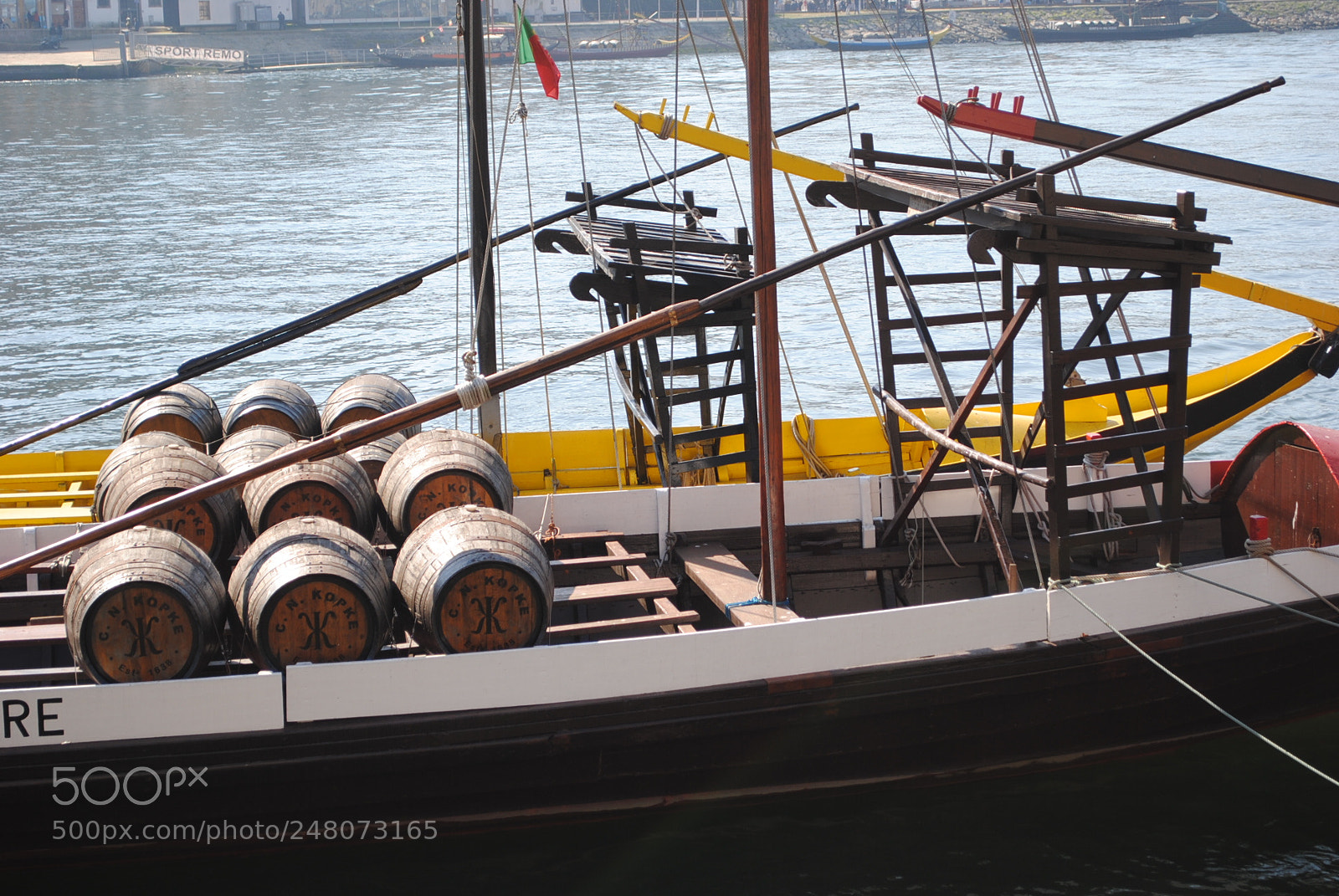 Nikon D3000 sample photo. Barco rabelo photography