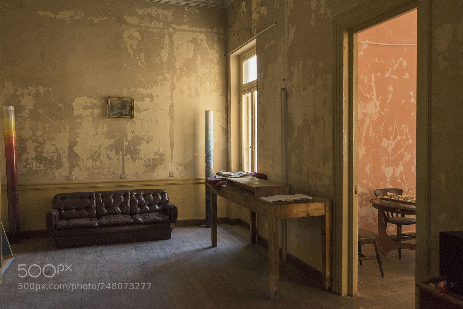 Sony a7 II sample photo. Old room photography