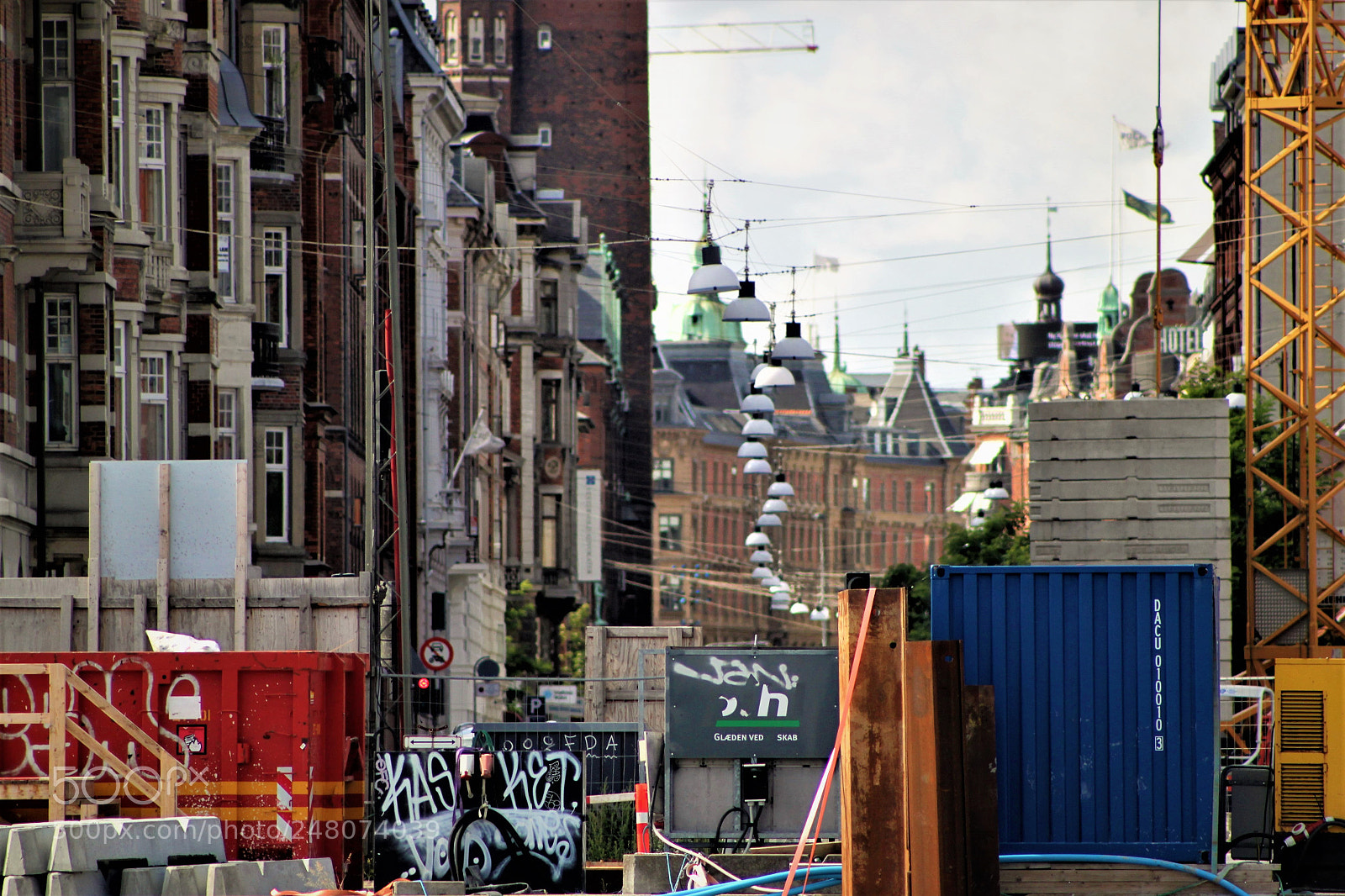 Canon EOS 500D (EOS Rebel T1i / EOS Kiss X3) sample photo. Copenhagen- under construction photography