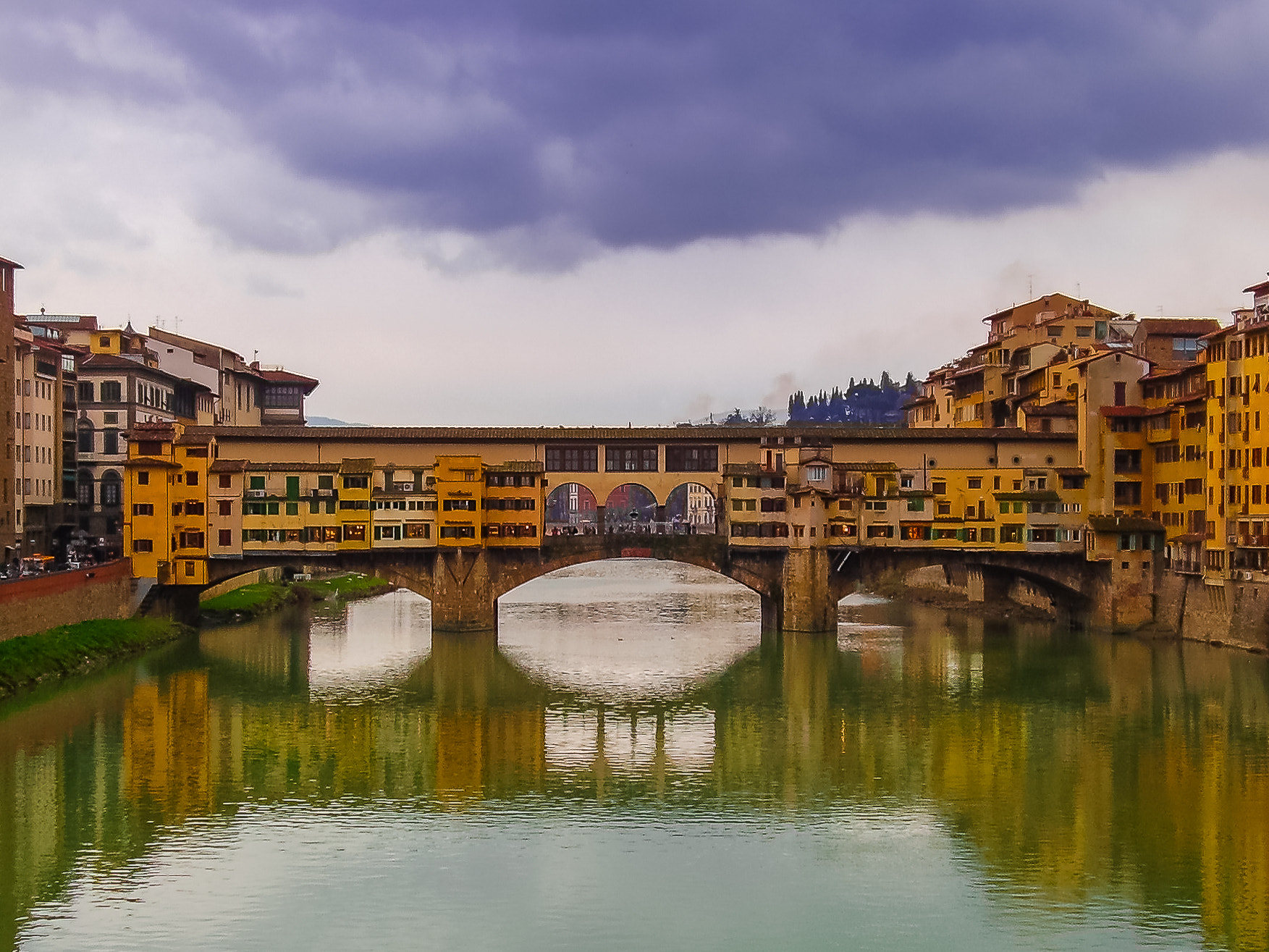 Olympus X450,D535Z,C370Z sample photo. Ponte vecchio, florence photography