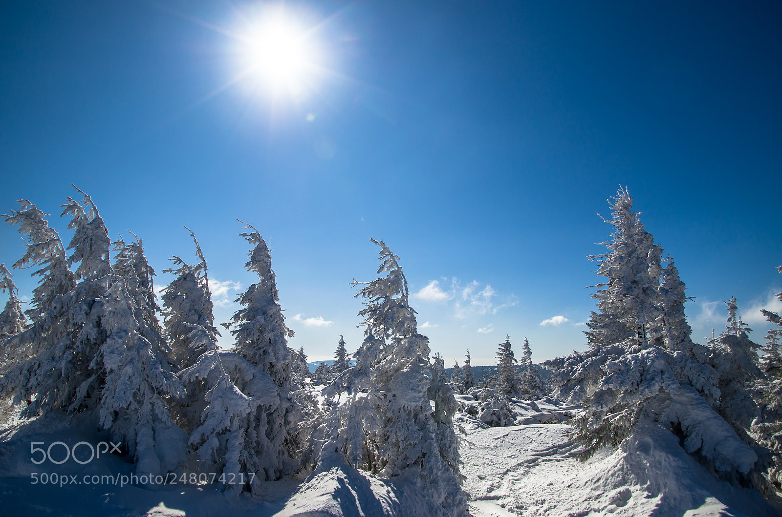 Nikon D5100 sample photo. Winter - karkonosze photography