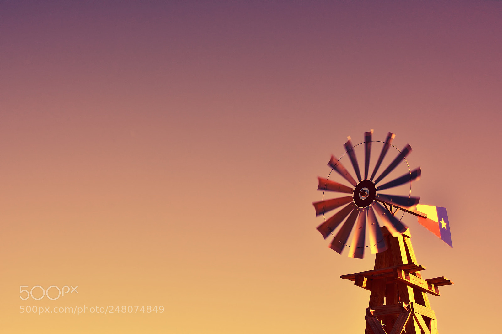 Nikon D7100 sample photo. Windmill on an agricultural photography