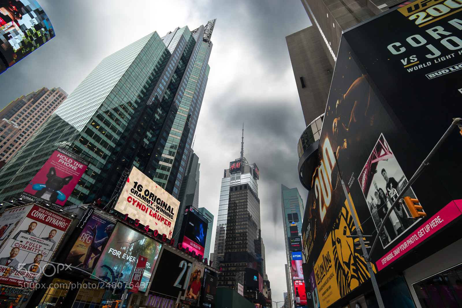 Nikon D800 sample photo. Times sq photography