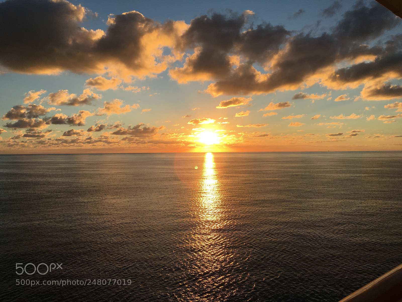 Apple iPhone 6s sample photo. Sunset over the caribbean photography