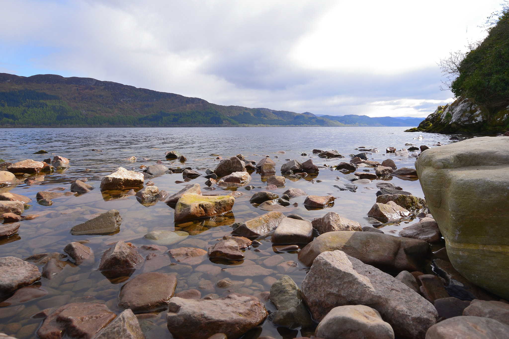 Nikon D5300 + Sigma 10-20mm F3.5 EX DC HSM sample photo. Loch ness photography