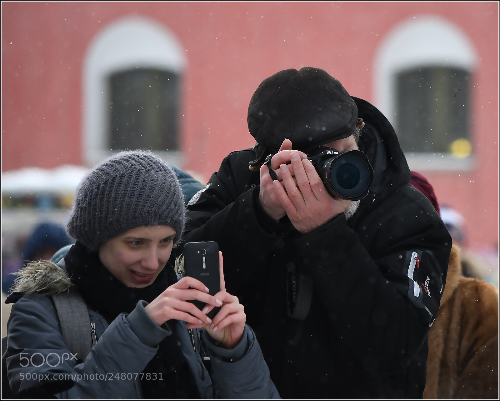 Nikon D500 sample photo. Two photographers photography