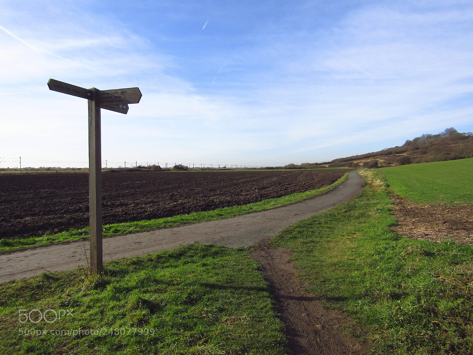 Canon PowerShot SX410 IS sample photo. Landscape near hadleigh castle photography
