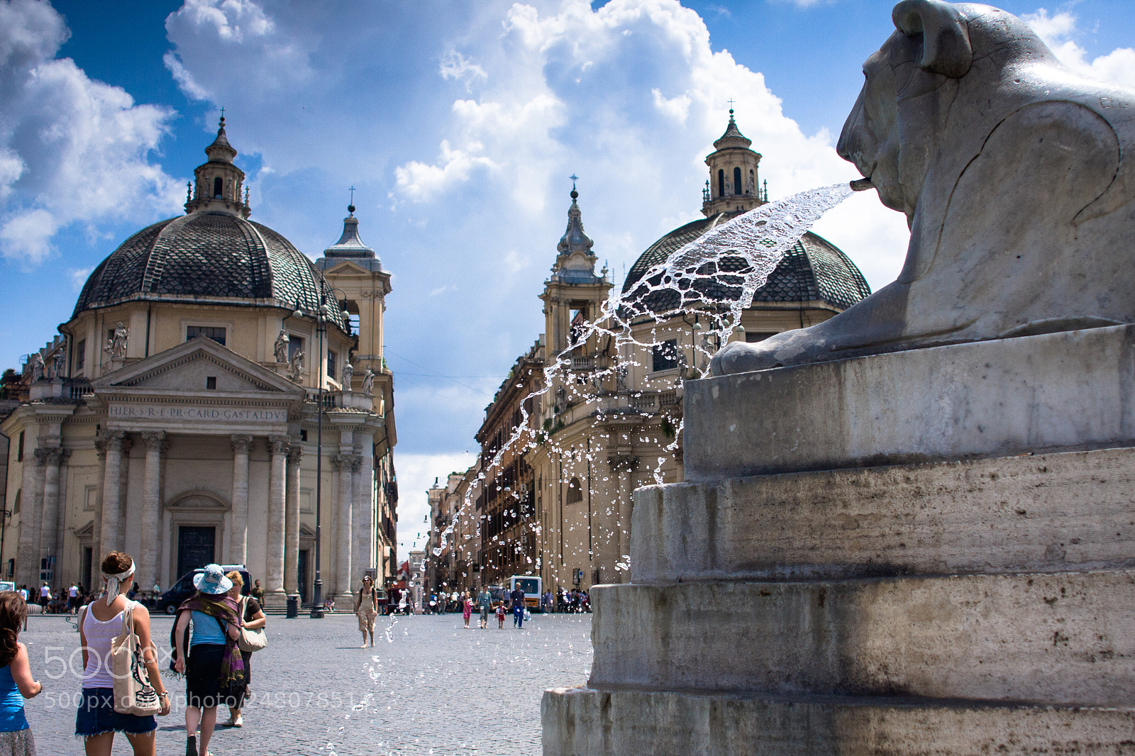 Canon EOS 40D sample photo. Piazza del popolo photography