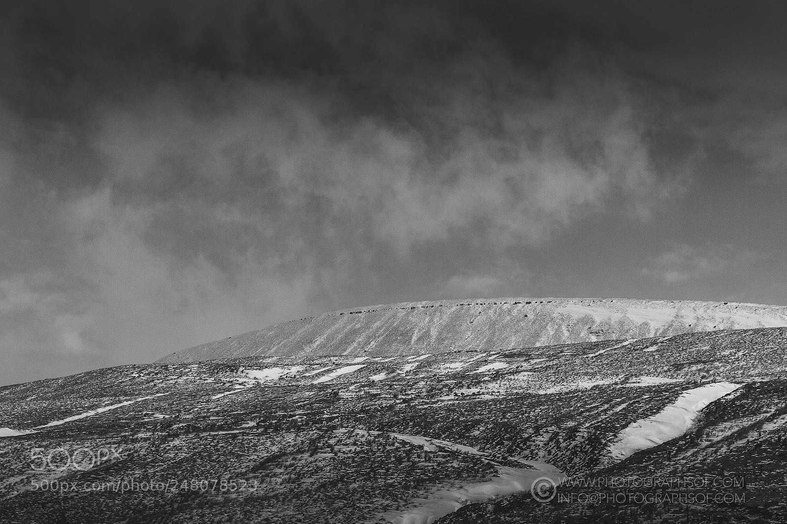 Canon EOS 7D sample photo. Welsh snow photography