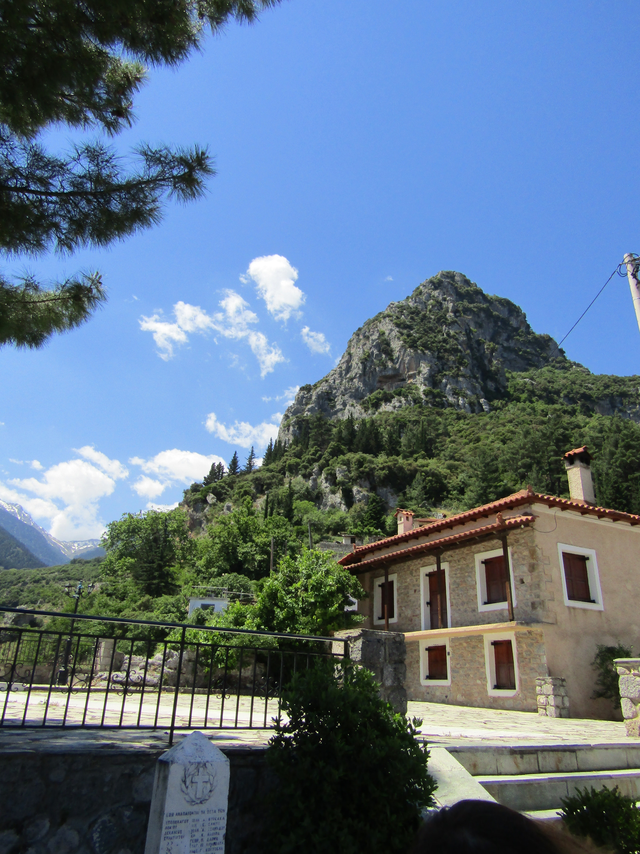 Canon PowerShot SX420 IS sample photo. Greek village photography