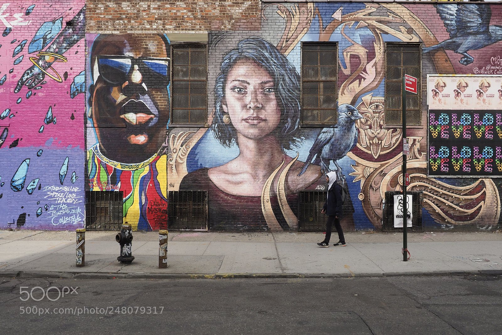 Olympus OM-D E-M1 Mark II sample photo. Bushwick street art photography