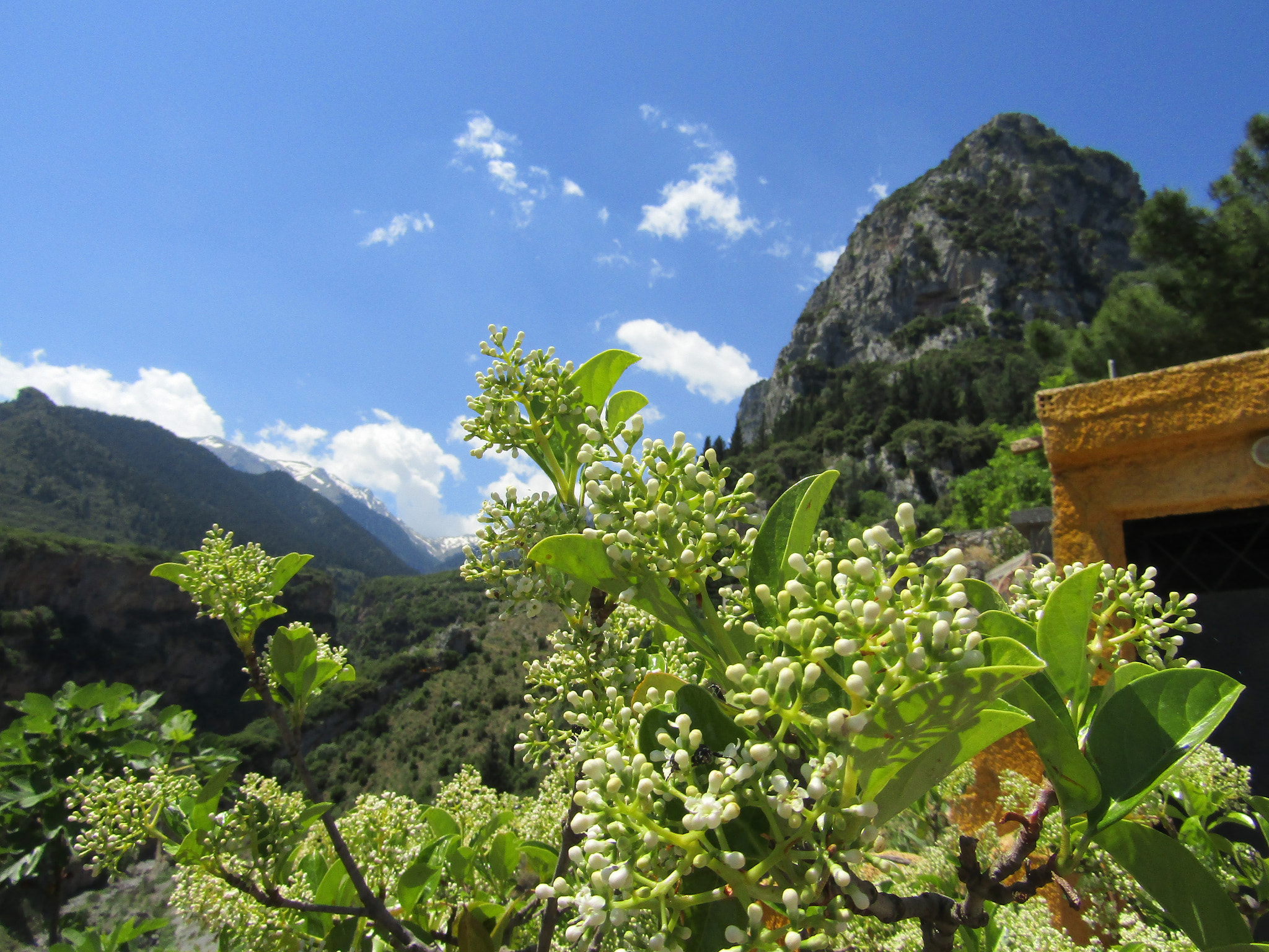 Canon PowerShot SX420 IS sample photo. Greek village photography