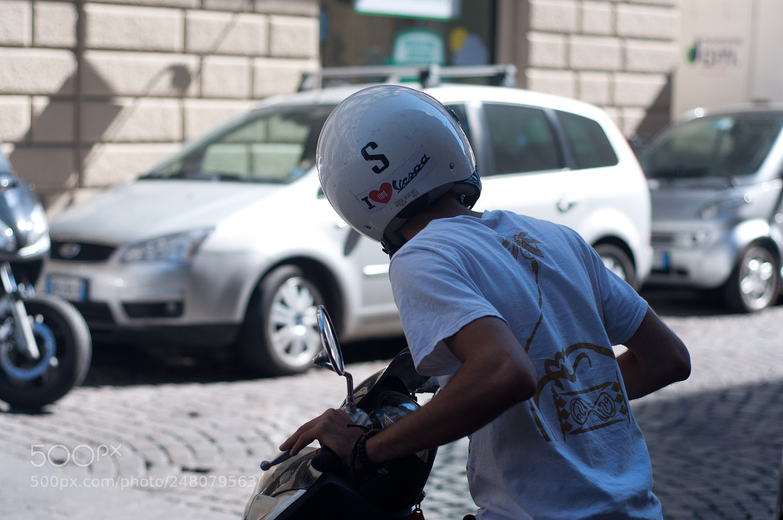 Nikon D90 sample photo. I heart vespa photography