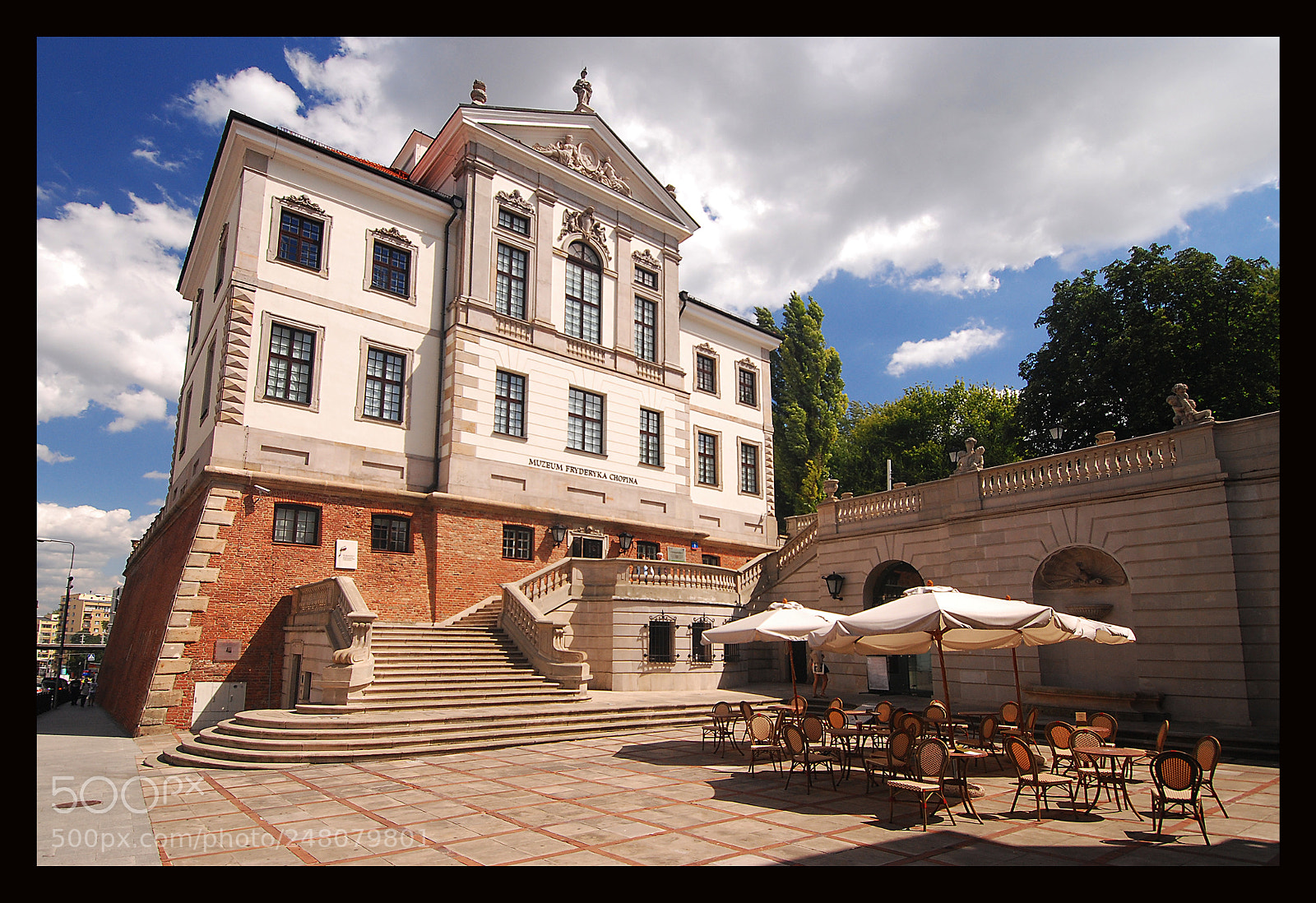 Nikon D80 sample photo. Chopin institut in warszawa photography