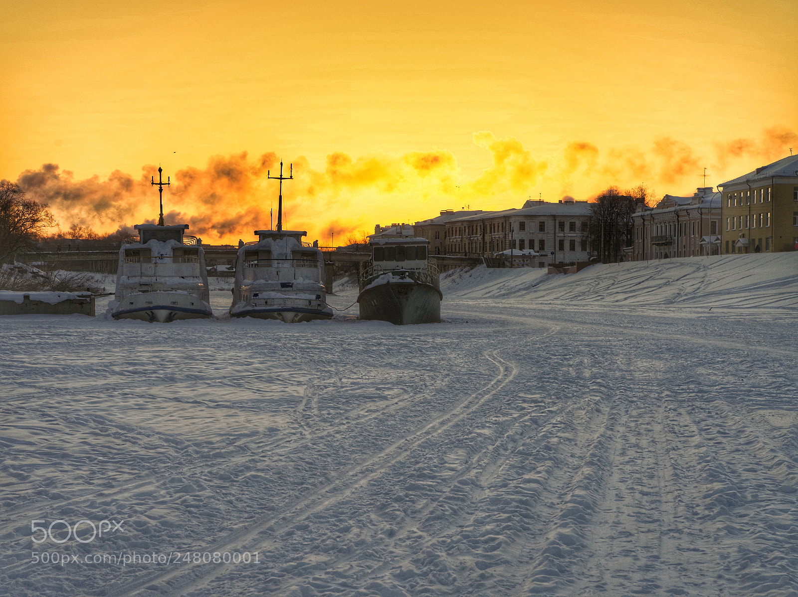 Pentax K-1 sample photo. Vologda before the sunrise photography