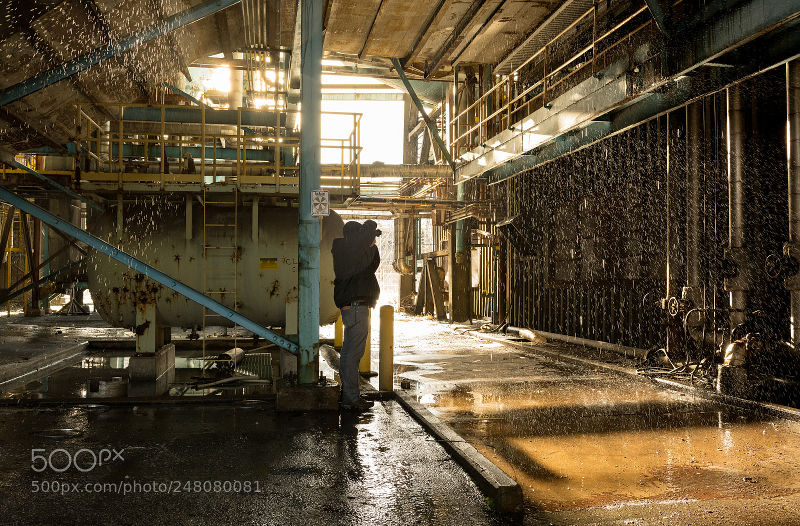 Nikon D850 sample photo. The industry flooding photography