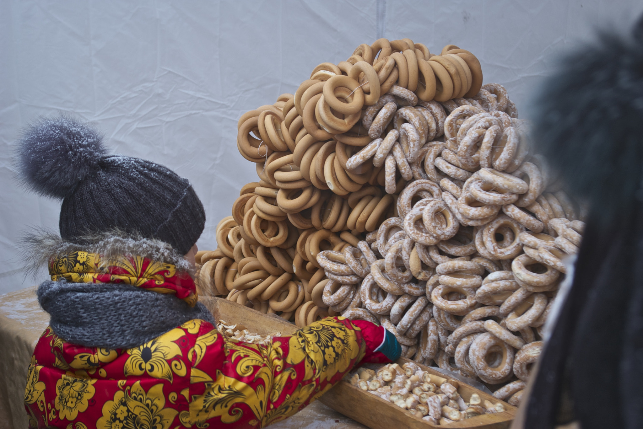 Pentax K100D sample photo. Market photography