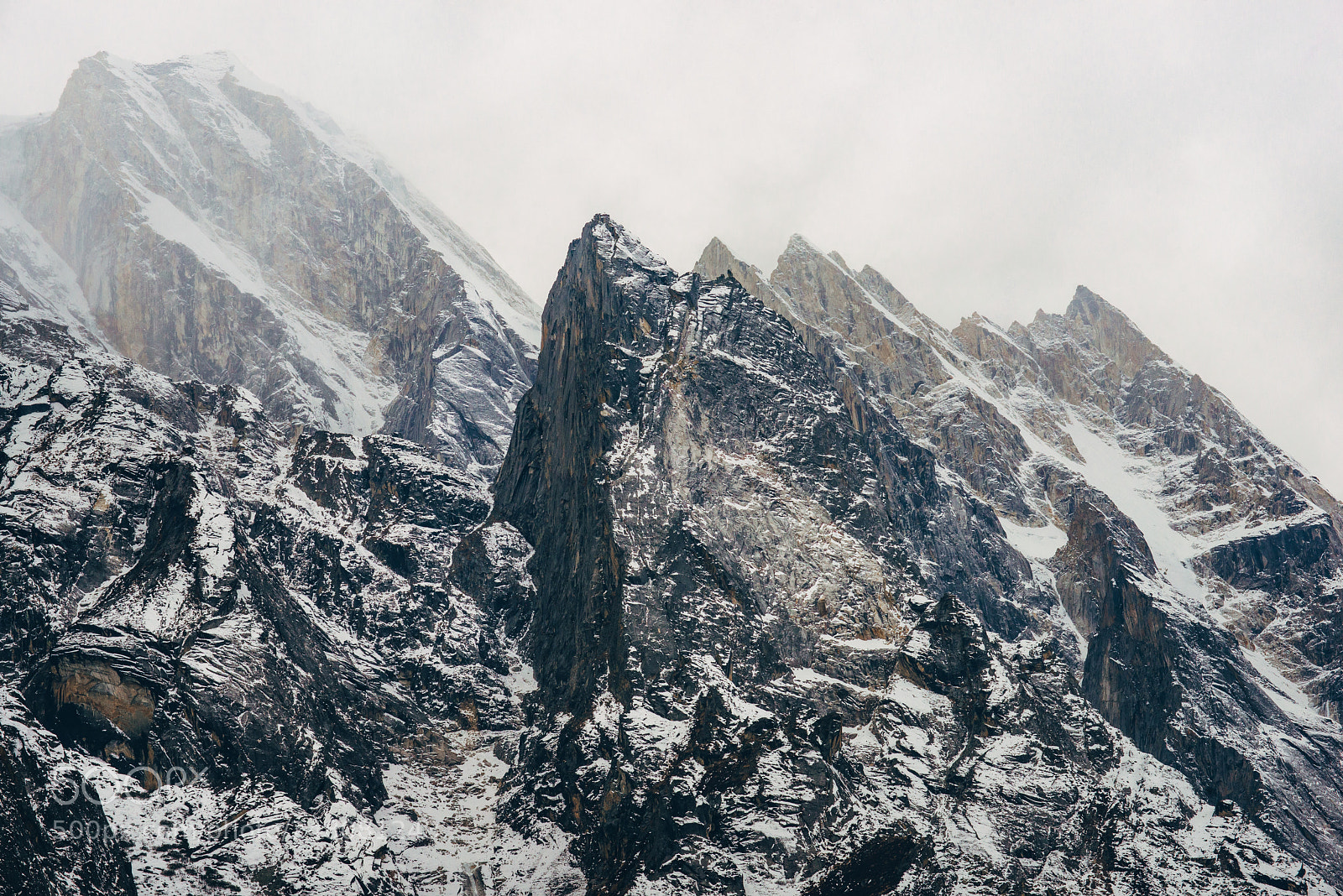 Nikon D800 sample photo. Unknown mountains in gangotri photography