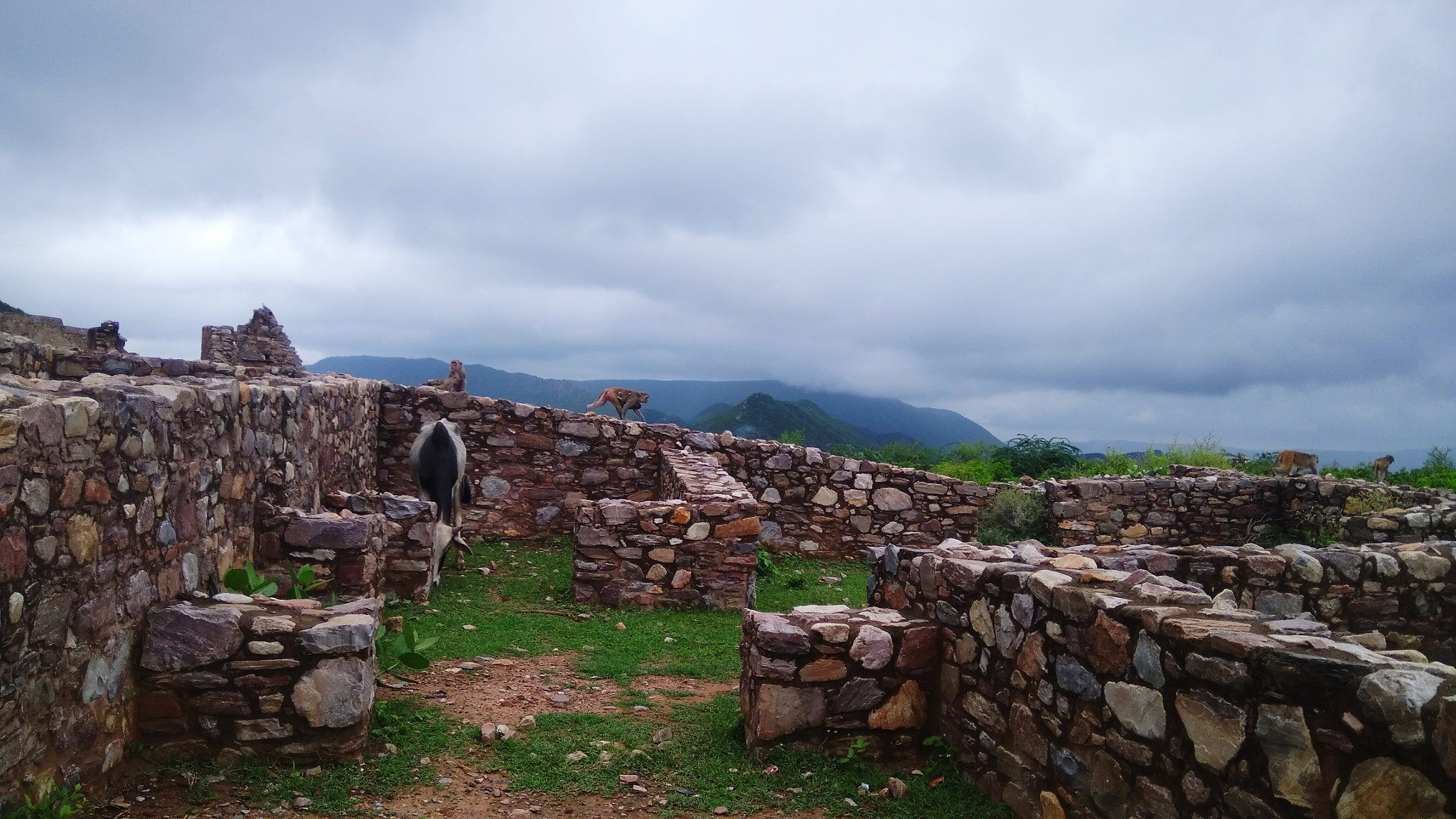 Xiaomi MI MAX sample photo. Bhangarh, haunted palace photography
