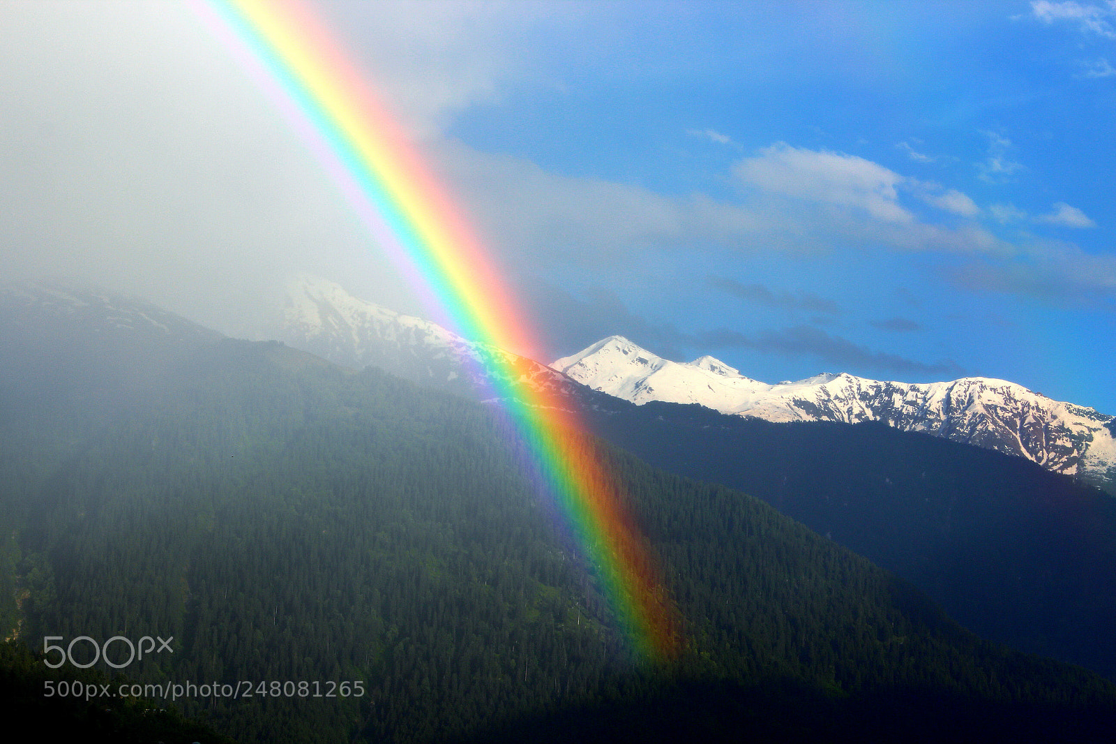 Canon EOS 1200D (EOS Rebel T5 / EOS Kiss X70 / EOS Hi) sample photo. Rainbow photography