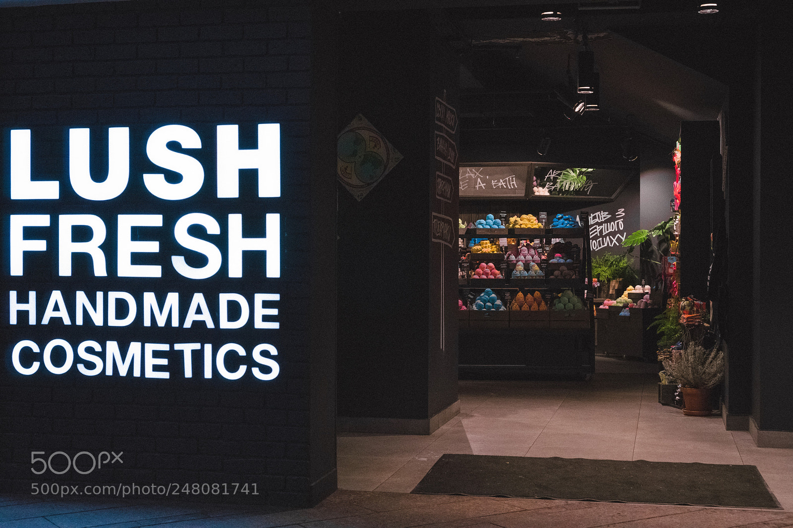 Sony a6500 sample photo. Handmade cosmetics store photography