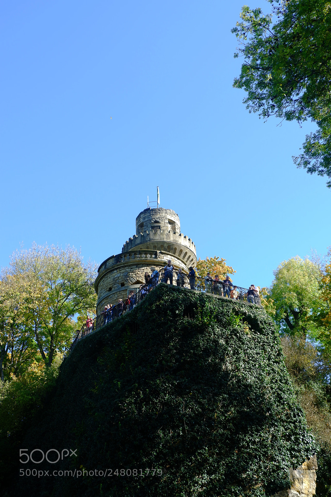 Fujifilm X-A3 sample photo. Watch tower at ludwigsburg photography