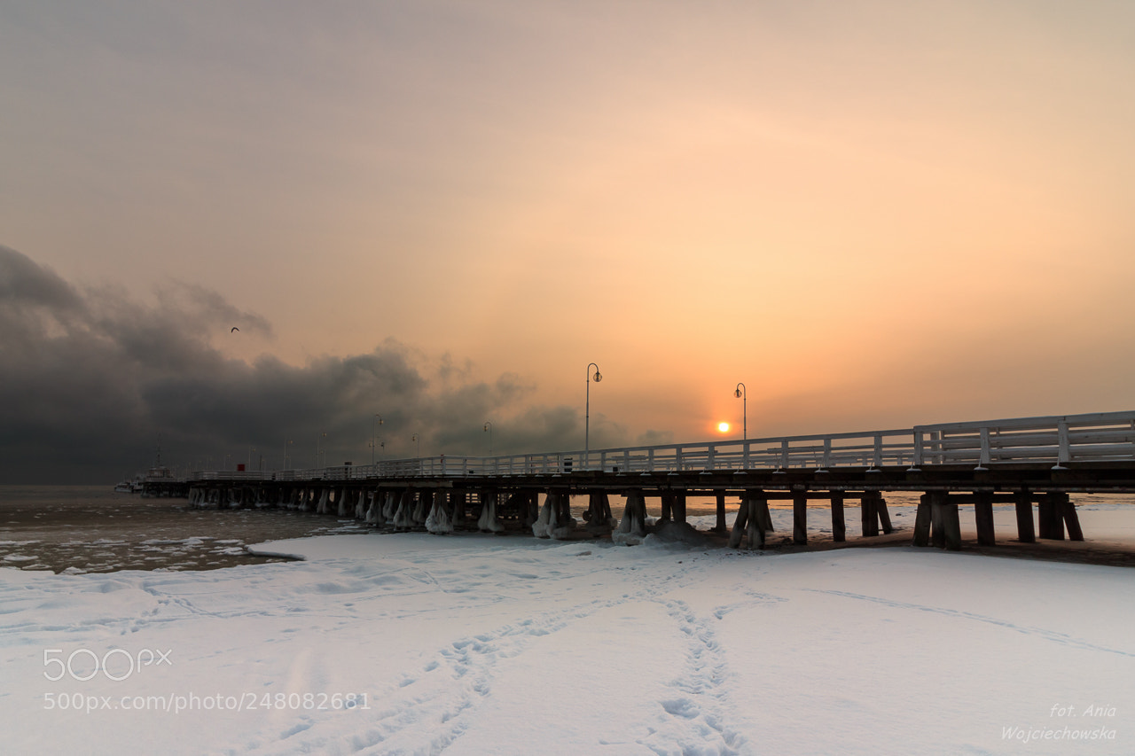 Canon EOS 600D (Rebel EOS T3i / EOS Kiss X5) sample photo. Pier in sopot photography
