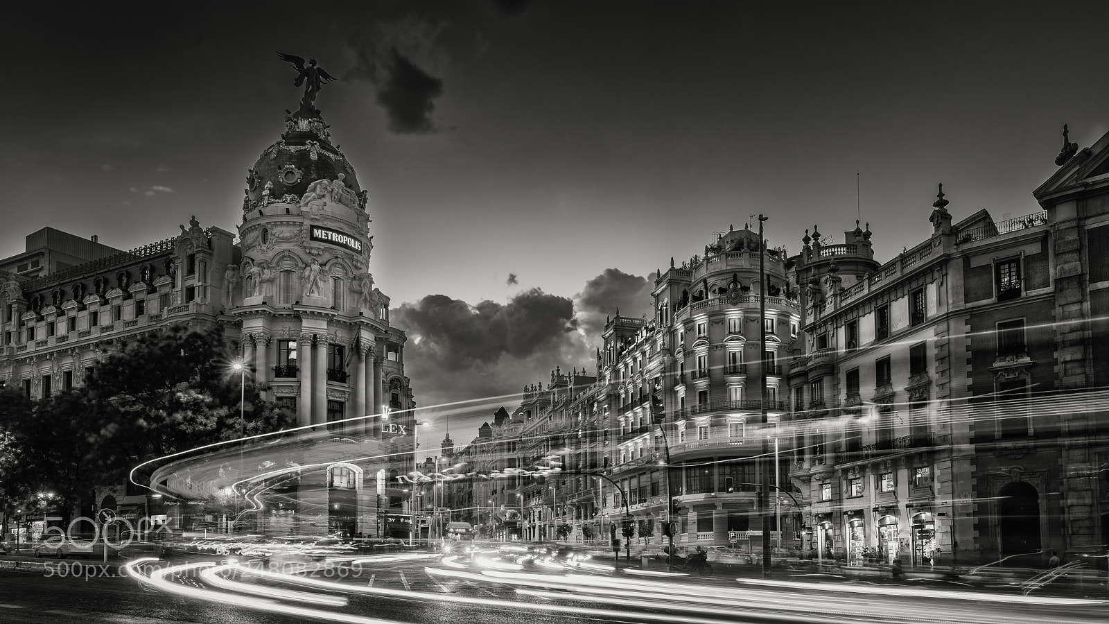 Nikon D810 sample photo. Madrid metropolis photography