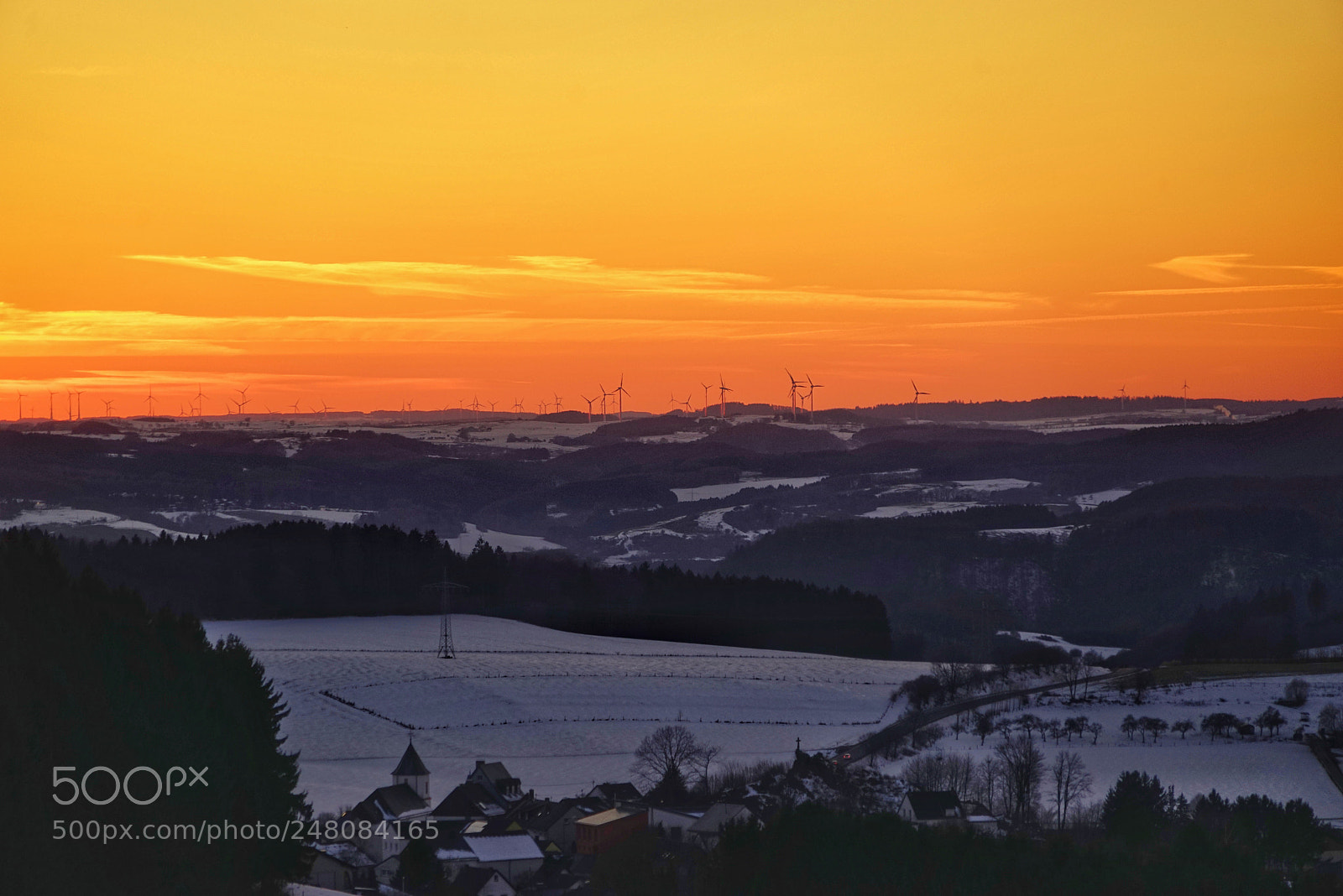 Sony a7R sample photo. Sonnenuntergang am ernstberg photography