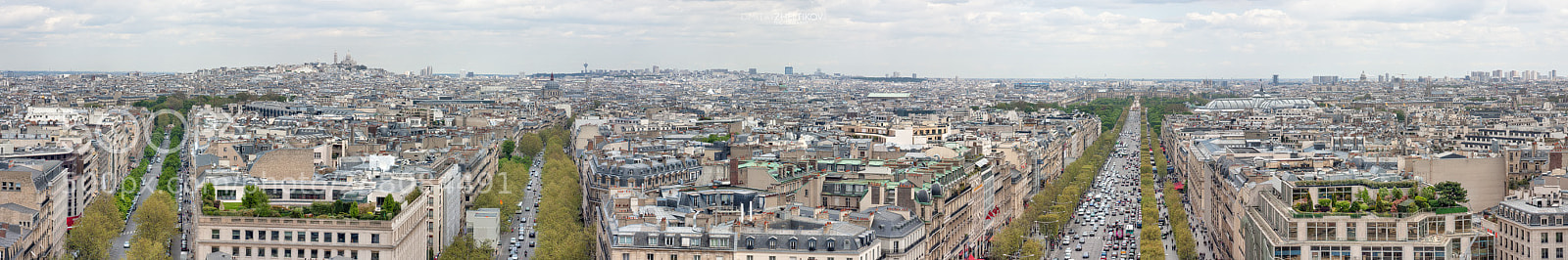 Canon EOS 40D sample photo. View from the arc photography