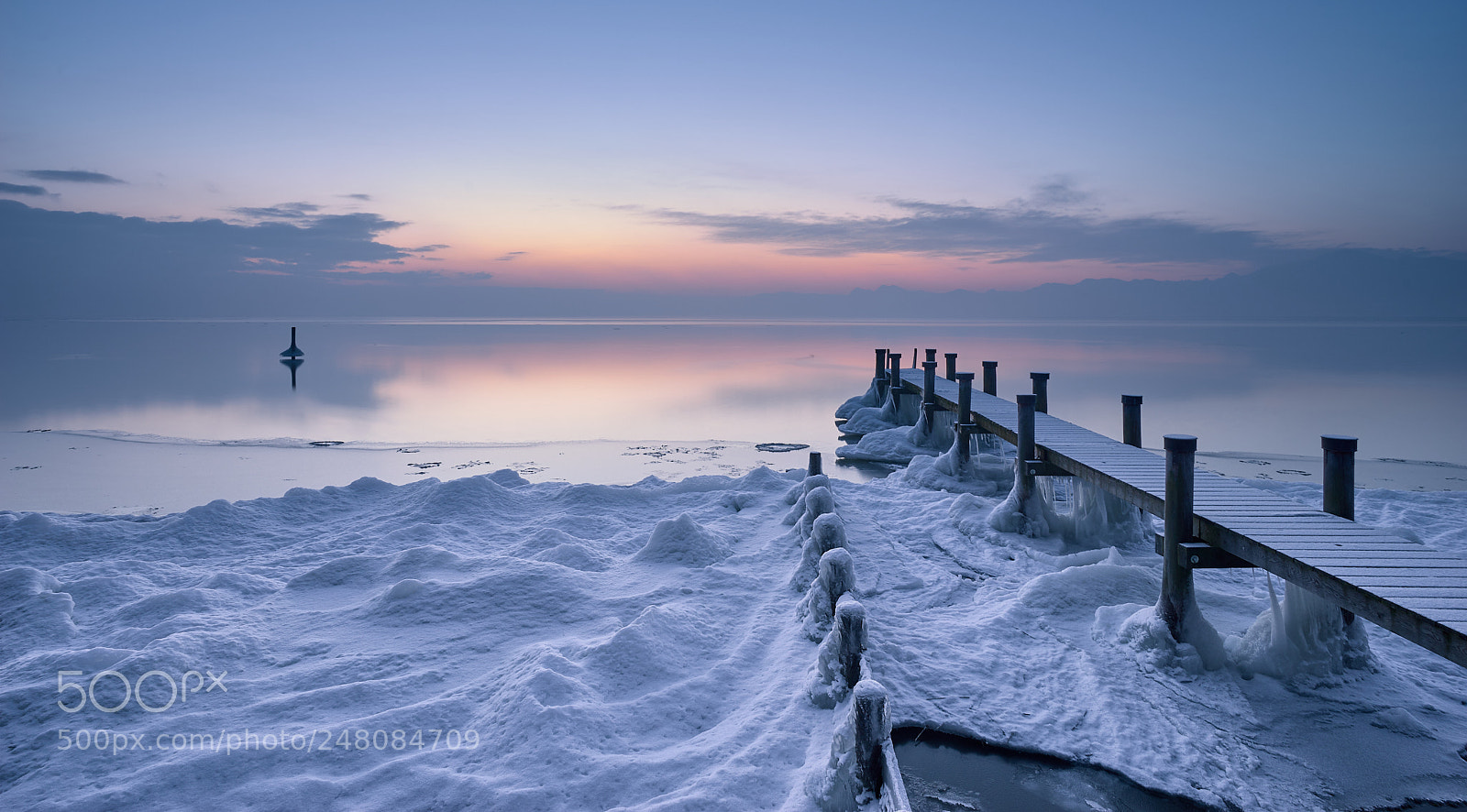 Sony a7 II sample photo. Ice sunset gstadt photography