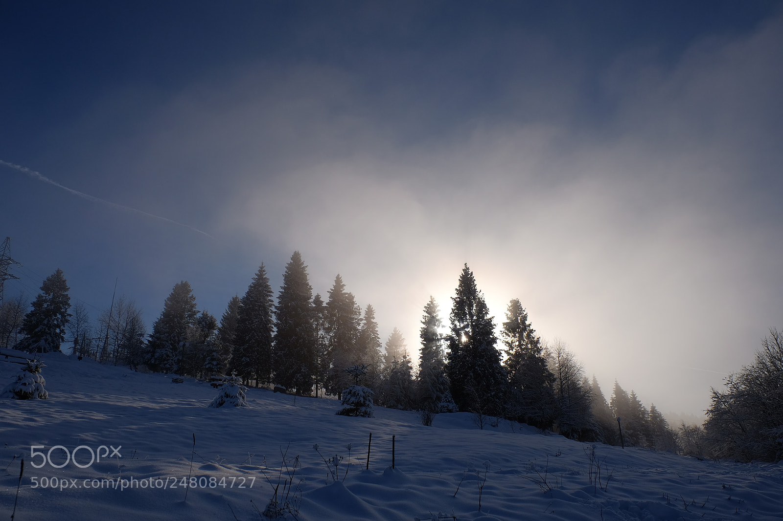 Fujifilm X-T10 sample photo. Winter sunset photography