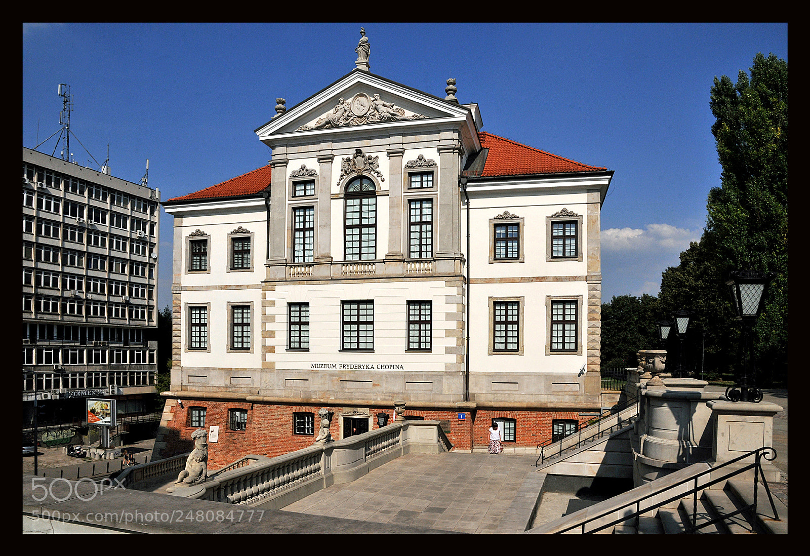 Nikon D300 sample photo. Chopin institut in warszawa photography