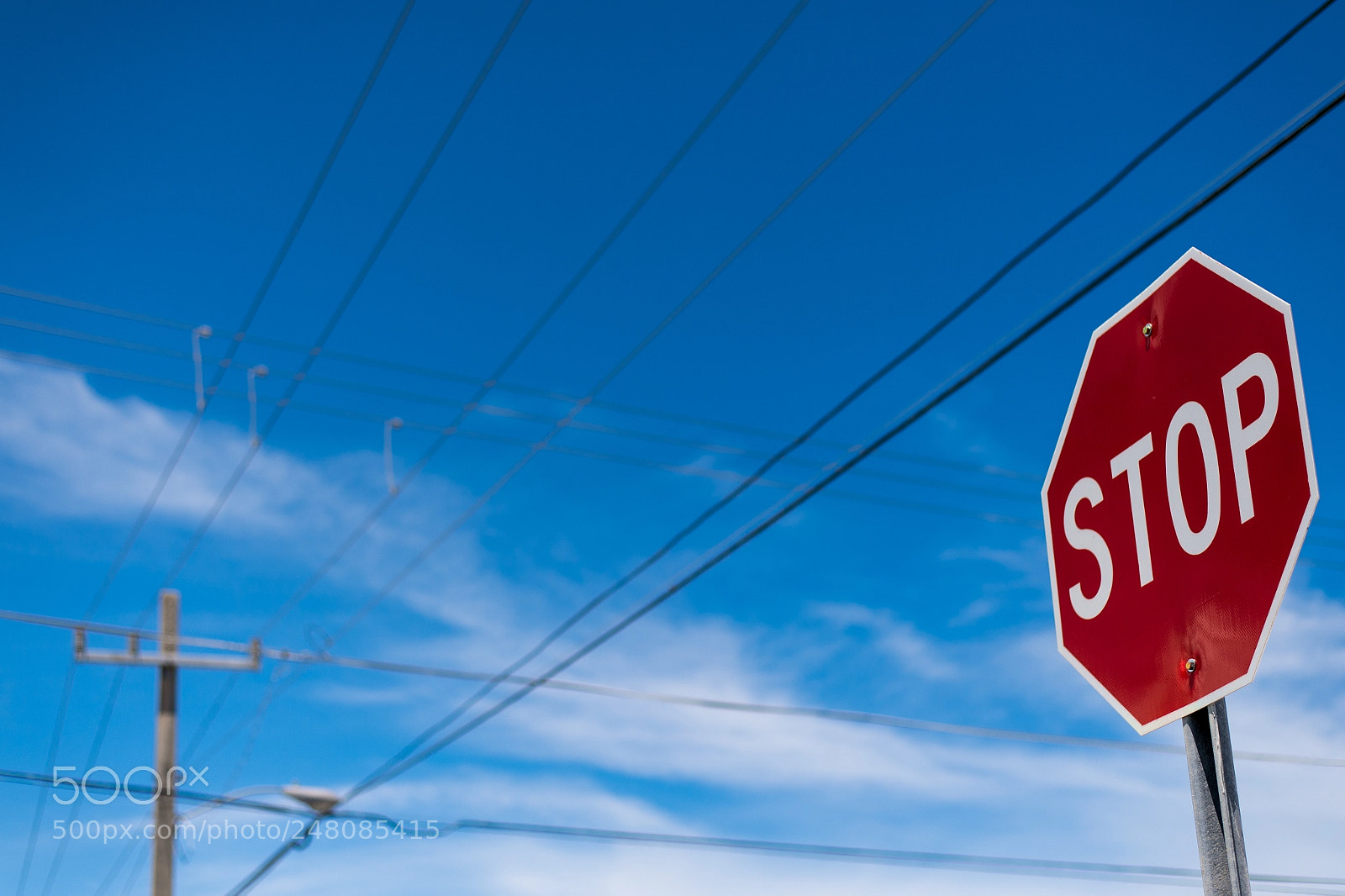 Nikon D4 sample photo. Stop sign photography