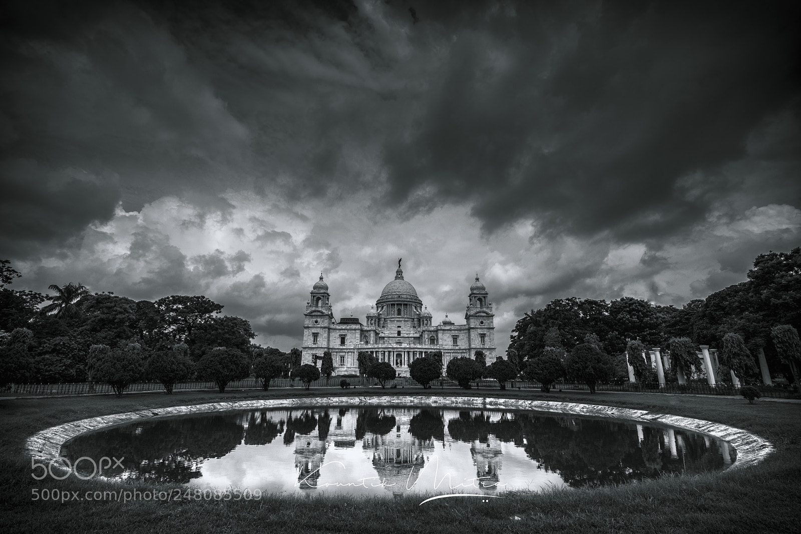 Nikon D810 sample photo. Victoria memorial hall photography