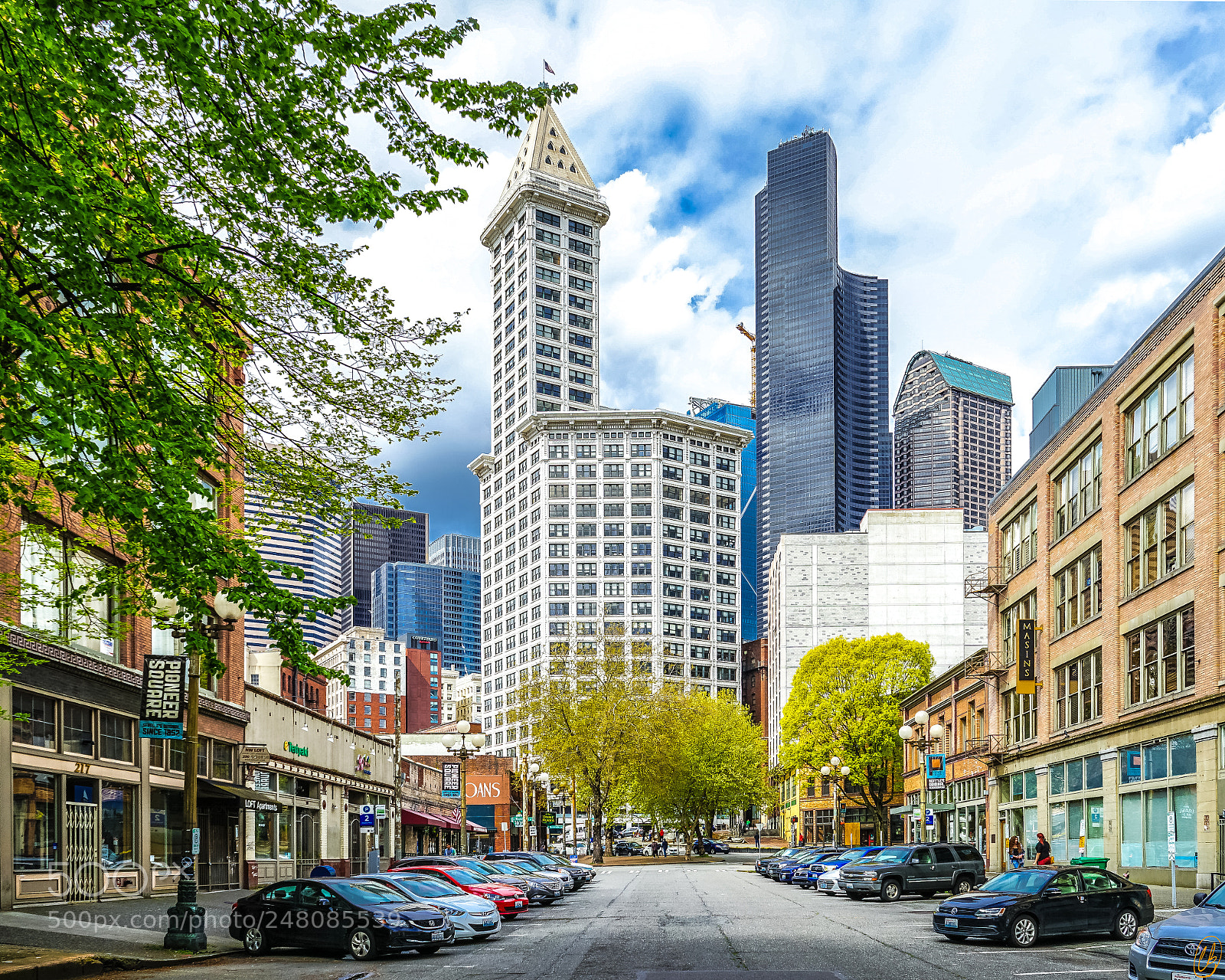 Sony a7 II sample photo. Smith tower photography