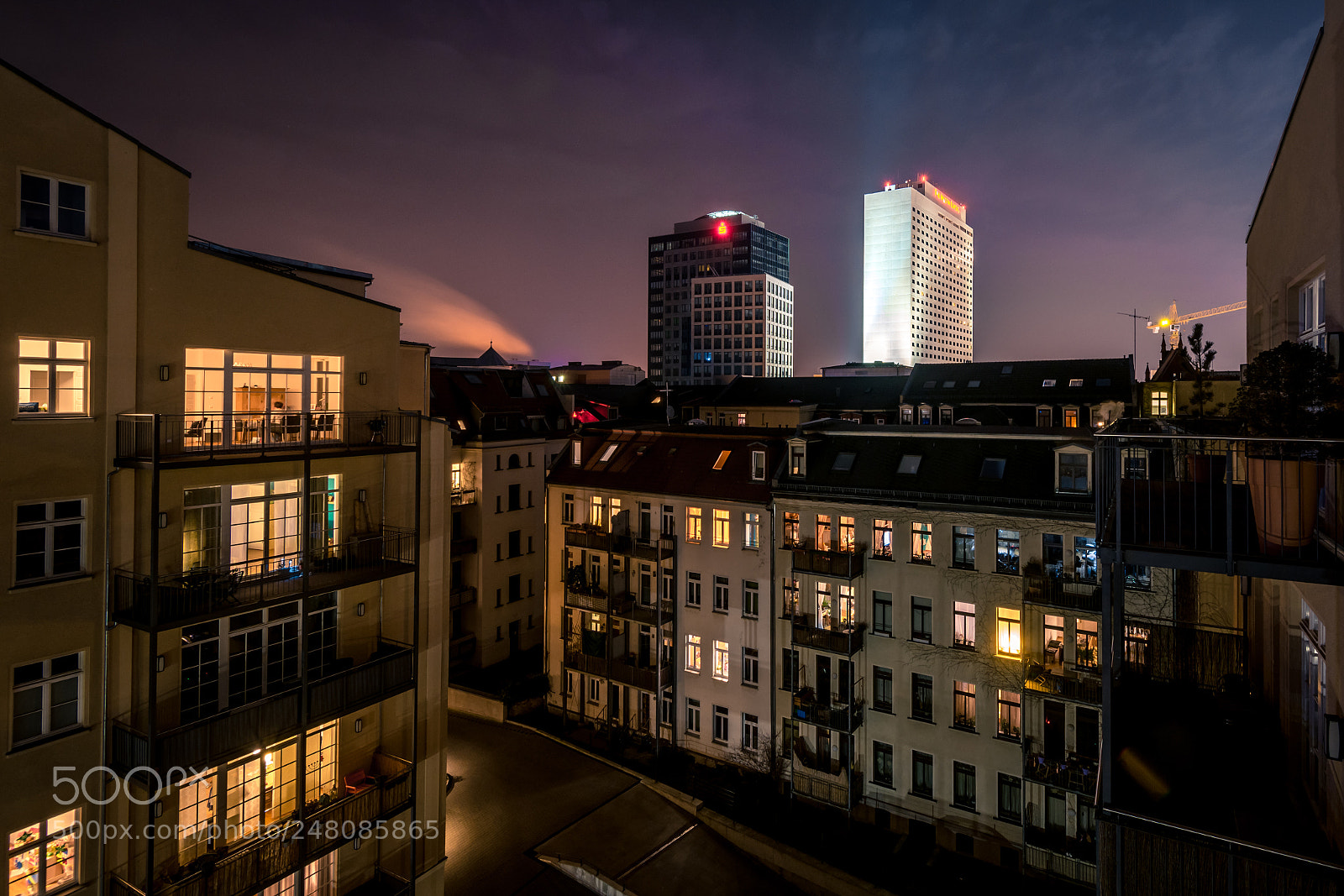 Nikon D7200 sample photo. Winterlights, leipzig photography