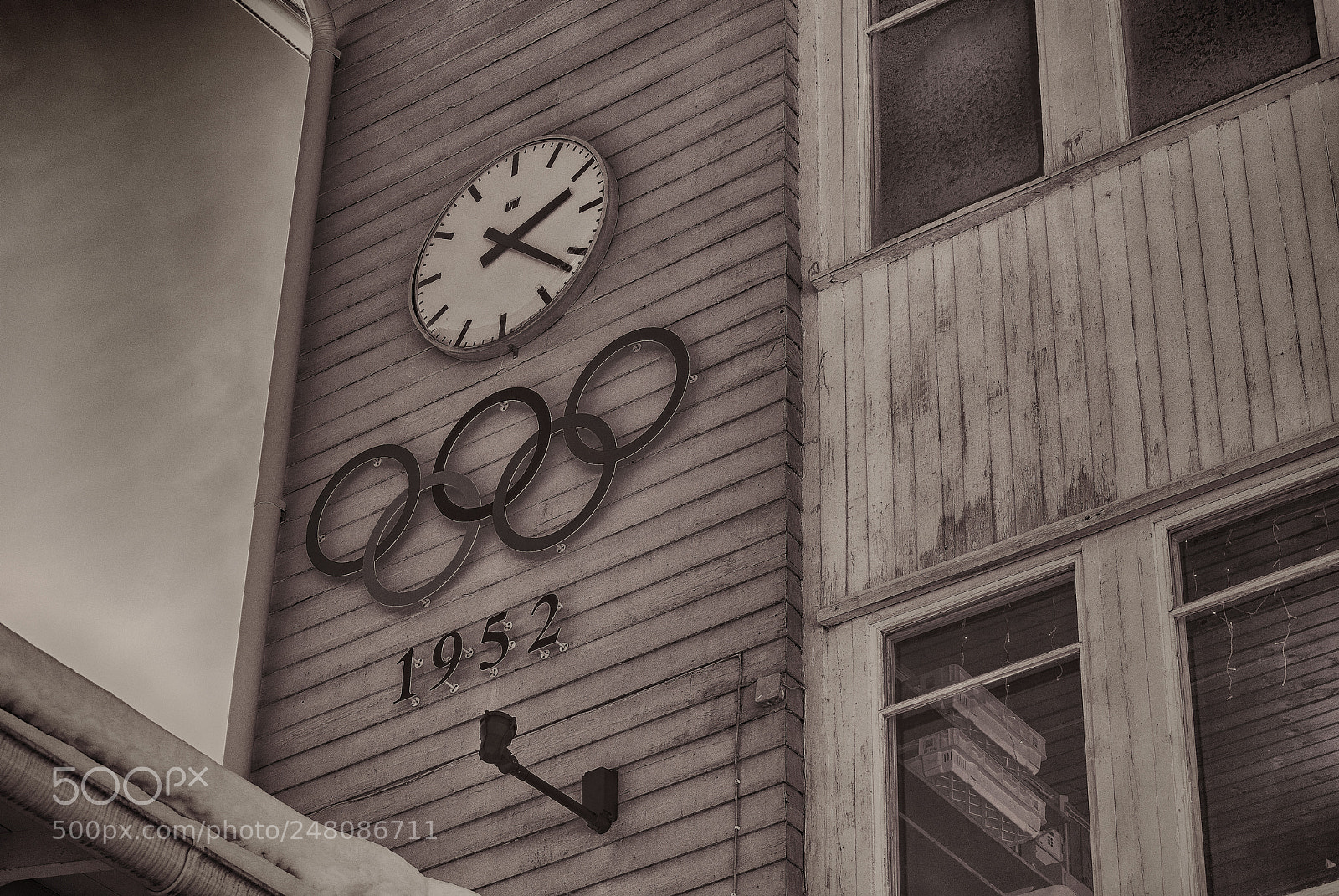 Nikon D3000 sample photo. Ahvenisto olympic park photography