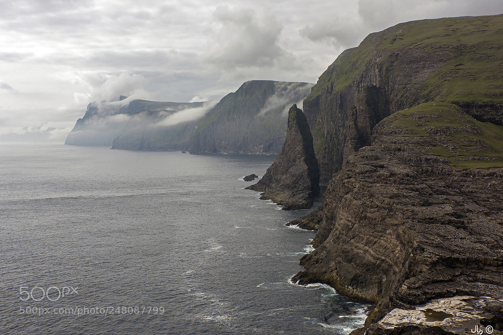 Nikon D810 sample photo. Cliffs at the mouth photography